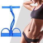 4-Tube Resistance Training System for Home Fitness