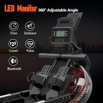 PASYOU Bluetooth Water Rowing Machine for Home Use