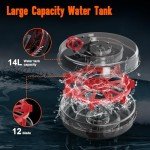 PASYOU Bluetooth Water Rowing Machine for Home Use