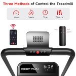 Foldable Walking Pad with Incline & Handle Bar