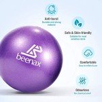 Beenax 23cm Soft Pilates Ball with Pump