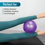Beenax 23cm Soft Pilates Ball with Pump