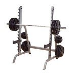 Body Solid Dumbbell Rack in Grey