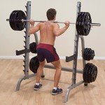 Body Solid Dumbbell Rack in Grey