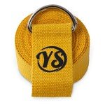 Extra Long Organic Cotton Yoga Strap – Yellow