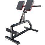 Adjustable Hyperextension Roman Chair for Home Workouts