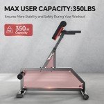 Adjustable Hyperextension Roman Chair for Home Workouts