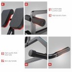 Adjustable Hyperextension Roman Chair for Home Workouts