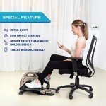 Exerpeutic 900E Bluetooth Under Desk Elliptical