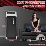 Yagud Portable Under Desk Walking Pad Treadmill