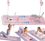 Foldable Pilates Reformer Board Set for Home Fitness