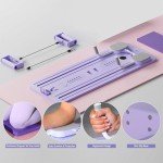 Foldable Pilates Reformer Board Set for Home Fitness