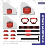 Soozier 4-in-1 Adjustable Dumbbells for Home Gym