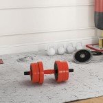 Soozier 4-in-1 Adjustable Dumbbells for Home Gym