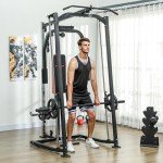 3-in-1 Smith Machine & Power Cage System