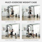 3-in-1 Smith Machine & Power Cage System