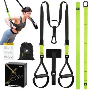 Flintronic Adjustable Sling Trainer Set for Home Gym