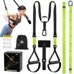 Flintronic Adjustable Sling Trainer Set for Home Gym