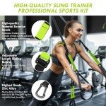 Flintronic Adjustable Sling Trainer Set for Home Gym