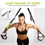 Flintronic Adjustable Sling Trainer Set for Home Gym