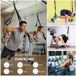Flintronic Adjustable Sling Trainer Set for Home Gym