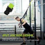 Flintronic Adjustable Sling Trainer Set for Home Gym