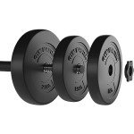 Adjustable 30kg Dumbbell and Barbell Weight Set