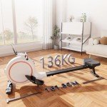 MJWW Home Rowing Machine with 32 Resistance Levels
