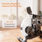 MJWW Home Rowing Machine with 32 Resistance Levels