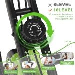 Devoko 4-in-1 Foldable Magnetic Resistance Exercise Bike