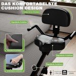 Devoko 4-in-1 Foldable Magnetic Resistance Exercise Bike