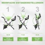 Devoko 4-in-1 Foldable Magnetic Resistance Exercise Bike