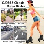 XUDREZ Classic High-Top Roller Skates for Women