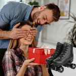 XUDREZ Classic High-Top Roller Skates for Women