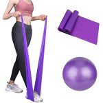 Versatile 9-Inch Pilates Ball: Core Training and Therapy