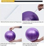 Versatile 9-Inch Pilates Ball: Core Training and Therapy