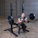 Body-Solid Safety Squat Bar for Ultimate Leg Workouts
