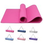 Extra Thick Non-Slip Yoga Mat with Strap