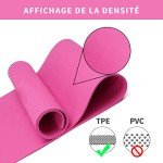 Extra Thick Non-Slip Yoga Mat with Strap