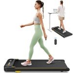 UREVO Compact Treadmill with Remote and LED Display