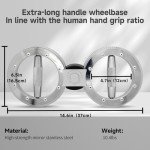 JOBUR 10lb Multifunctional Spinning Resistance Trainer