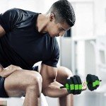 Hipicute 4-in-1 Adjustable Dumbbell Weight Set