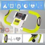 Ultrasport Folding Exercise Bike - Silent and Comfortable