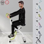 Ultrasport Folding Exercise Bike - Silent and Comfortable