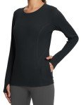 BALEAF Women's Thermal Long Sleeve Workout Shirt
