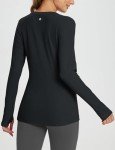 BALEAF Women's Thermal Long Sleeve Workout Shirt