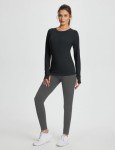 BALEAF Women's Thermal Long Sleeve Workout Shirt