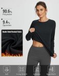 BALEAF Women's Thermal Long Sleeve Workout Shirt