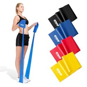 Versatile Resistance Bands for Stretching and Pilates