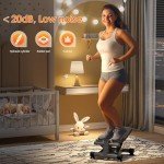 SogesHome Mini Stepper with Resistance Bands & Monitor